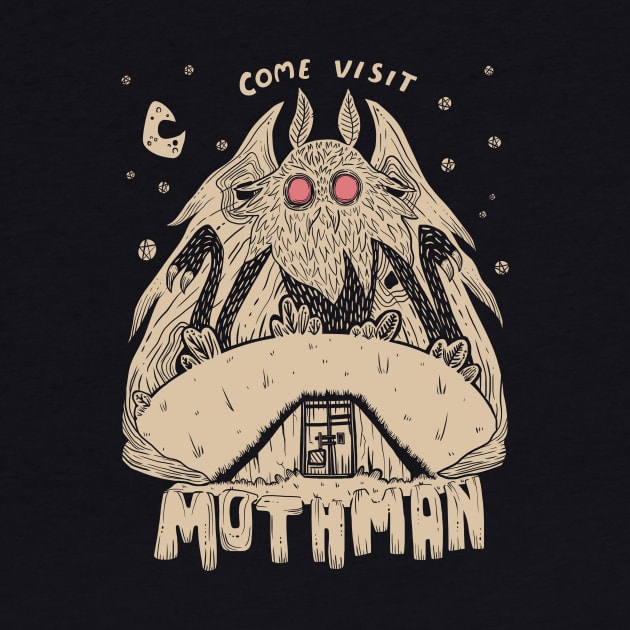 Come Visit Mothman by Ballyraven